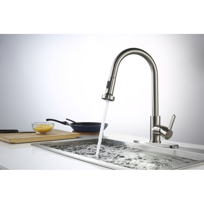 Kingmore Vivace Pull Down Kitchen Faucet Wayfair